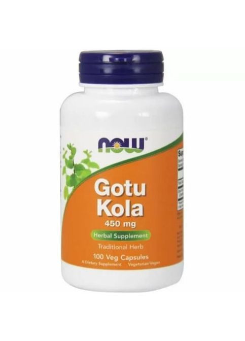 GOTU KOLA 450 mg 100 Veg Caps Now Foods (362419312)