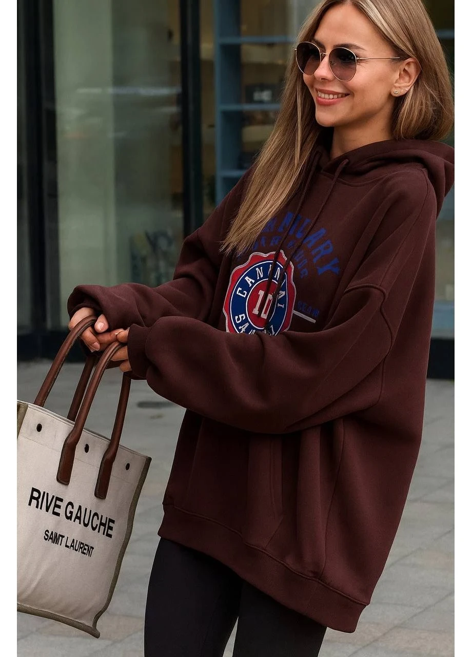 Жіноче oversize худі — базова річ для щоденних образів No Brand (375636592)
