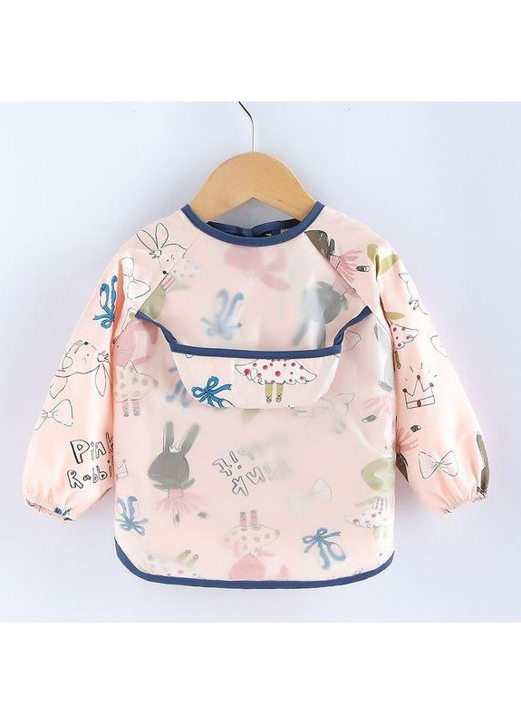 Детский нагрудник с длинными рукавами на завязках 0-2 года No Brand (368703266)