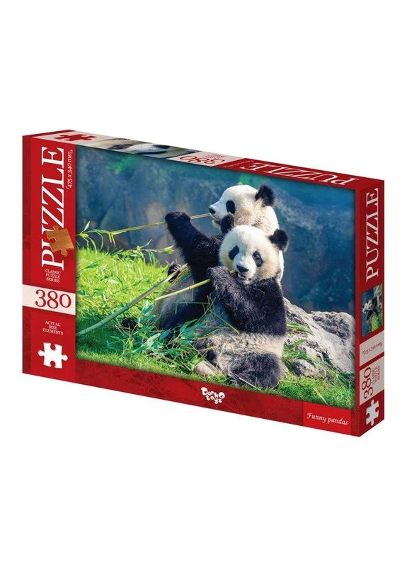 Пазл Waterfall, Funny pandas 380 элементов Dankotoys Danko Toys (387344710)