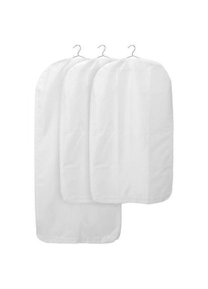 Чохол для одягу 3 штуки білий IKEA (272149886)