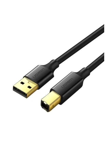 Кабель для принтера USB 2.0 AM/BM 1.5m Black (10350) Ugreen (396310692)