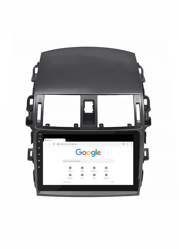 Штатная магнитола для Toyota Corolla X (E140, E150) Рестайлинг 2010-2013 9" 2/32Gb/4G/ Wi-Fi Premiu 3шт Lesko (336198311)