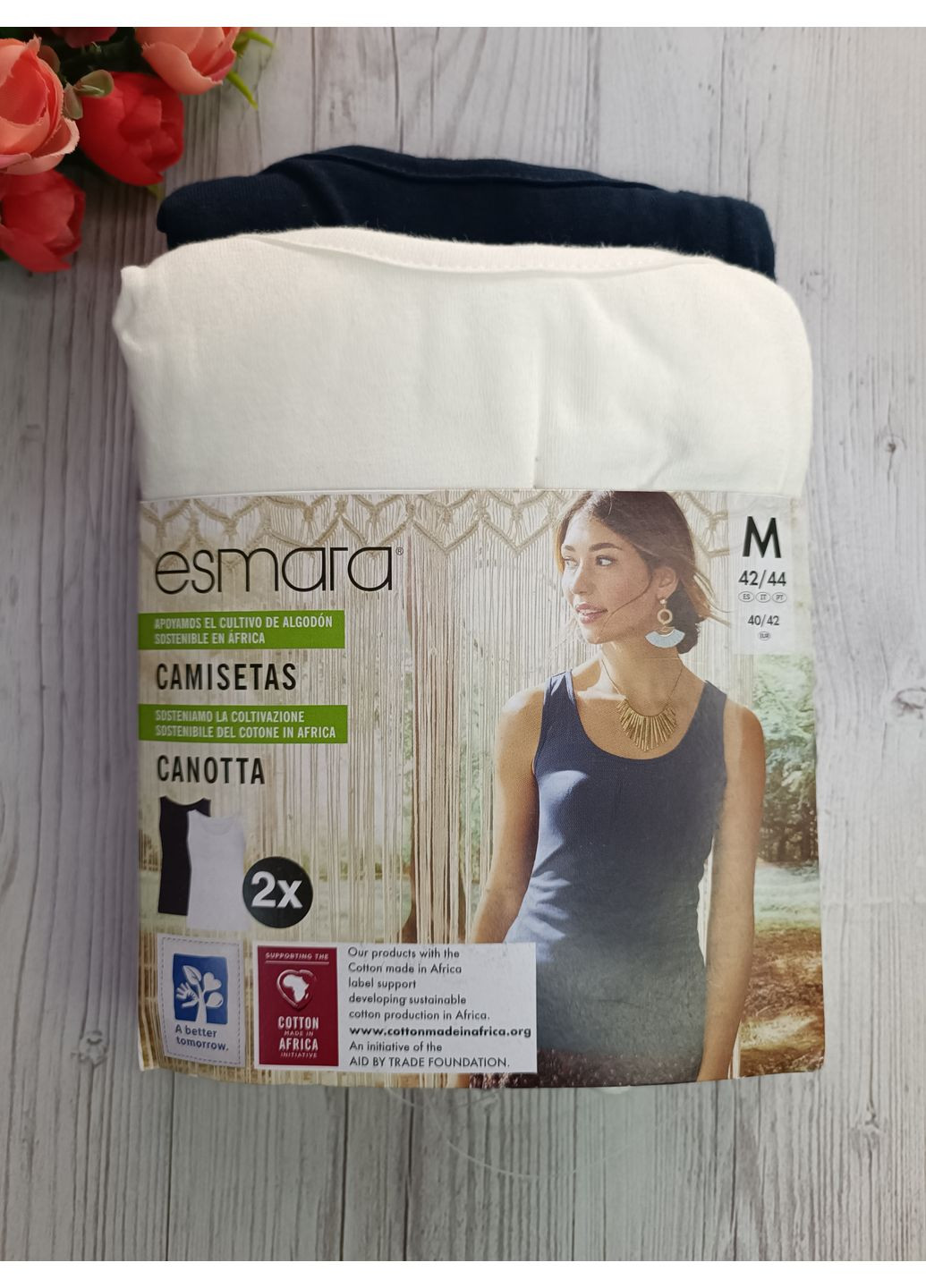 Жіноча майка набір 2 шт Esmara — 349360211