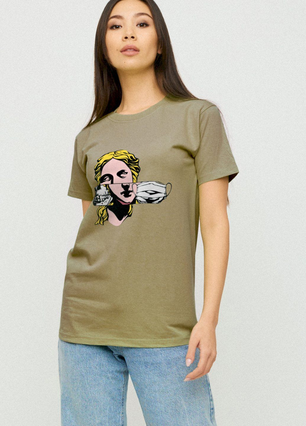 Футболка Boyfriend / дышащий принт/ YAPPI - (252386036)