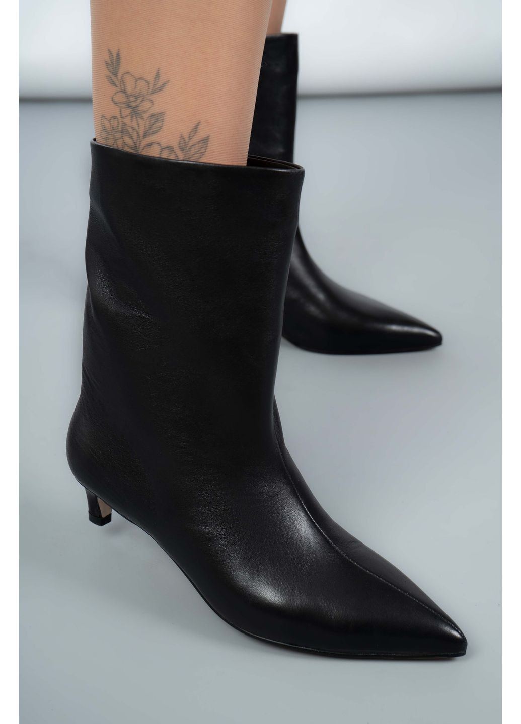 Черевики жіночі Where Uweare Y4786N471-Y423AR Натуральна шкіра чорні 346710 Where Uwear (368971378)