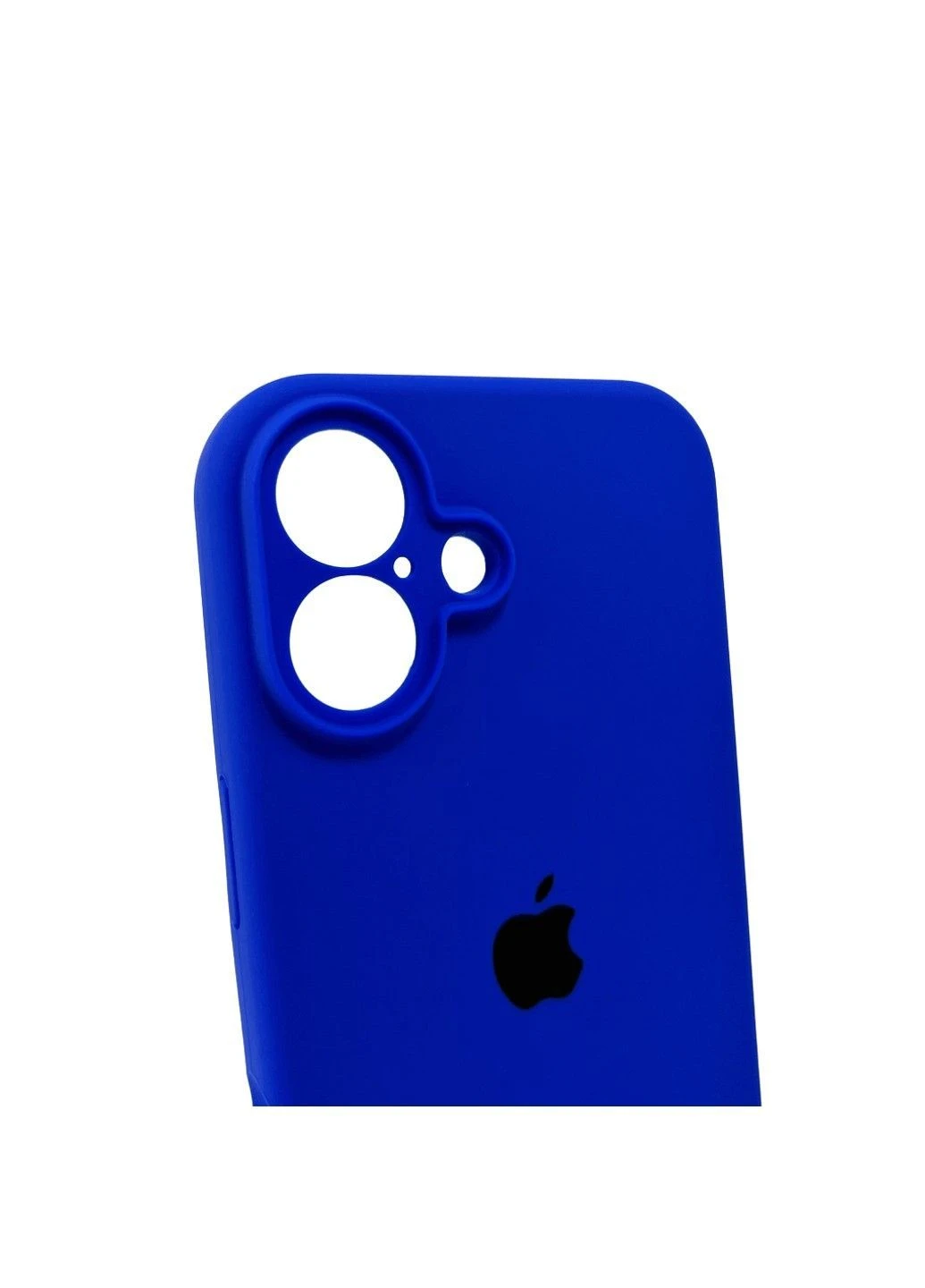 Чохол для смартфона Silicone Full Case AA Camera Protect для Apple iPhone 16 45, Shiny Blue Silicone Case (382474434)