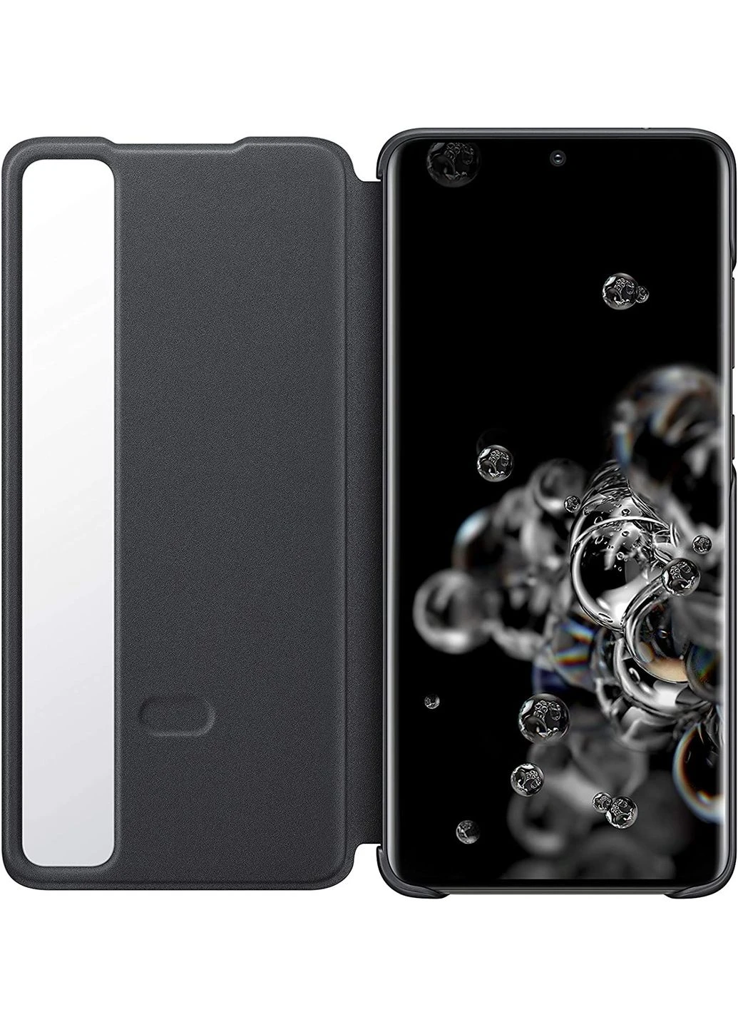 Смарт чохол книжка Samsung Galaxy S20 Ultra 5G SM-G988 S-View Flip Cover Чорний No Brand (322031653)