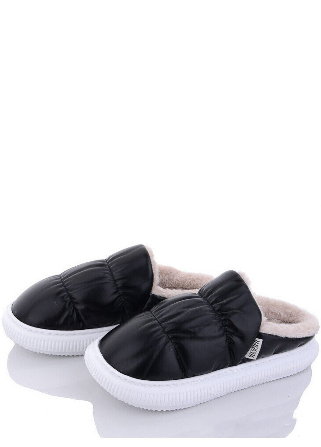 Черные комнатные тапочки n18810-1 LuckLine