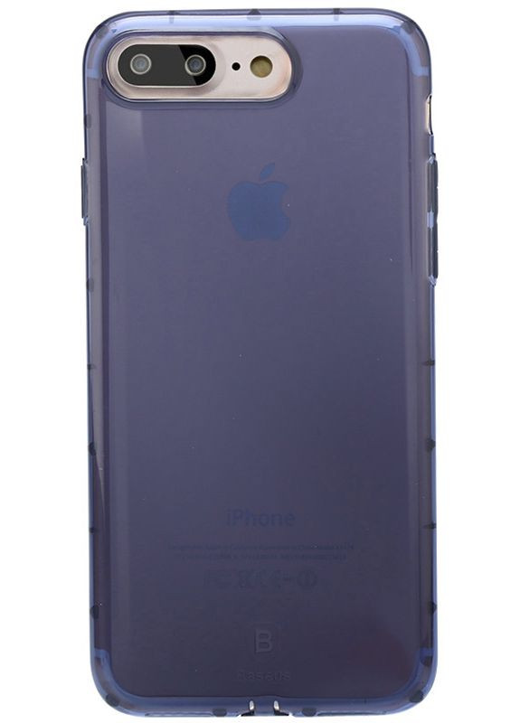 Чехол-накладка Simple Series Anti-Shock iPhone 7 Plus Transparent Blue Baseus (301466674)