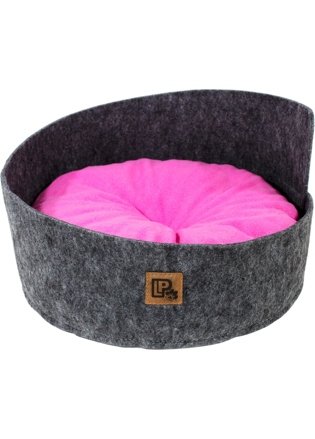 Лежак Джаз №3 45х45х23 см Серый (4820268554154) Lucky Pet (313239439)