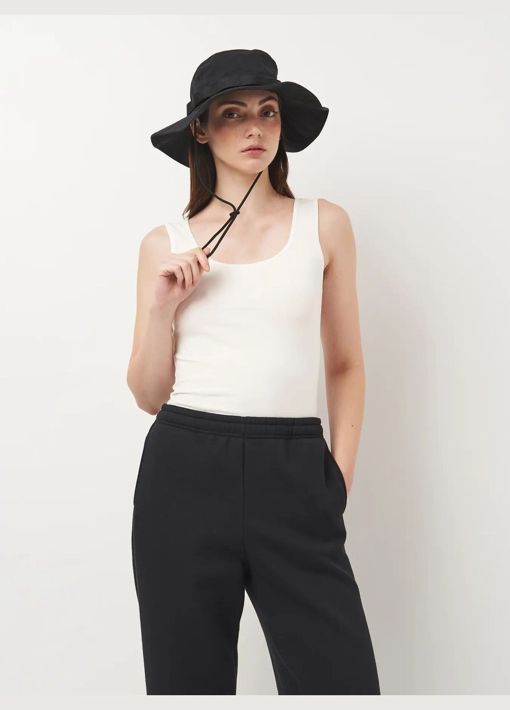 Майка женская на широких бретелях Роза — 258303255