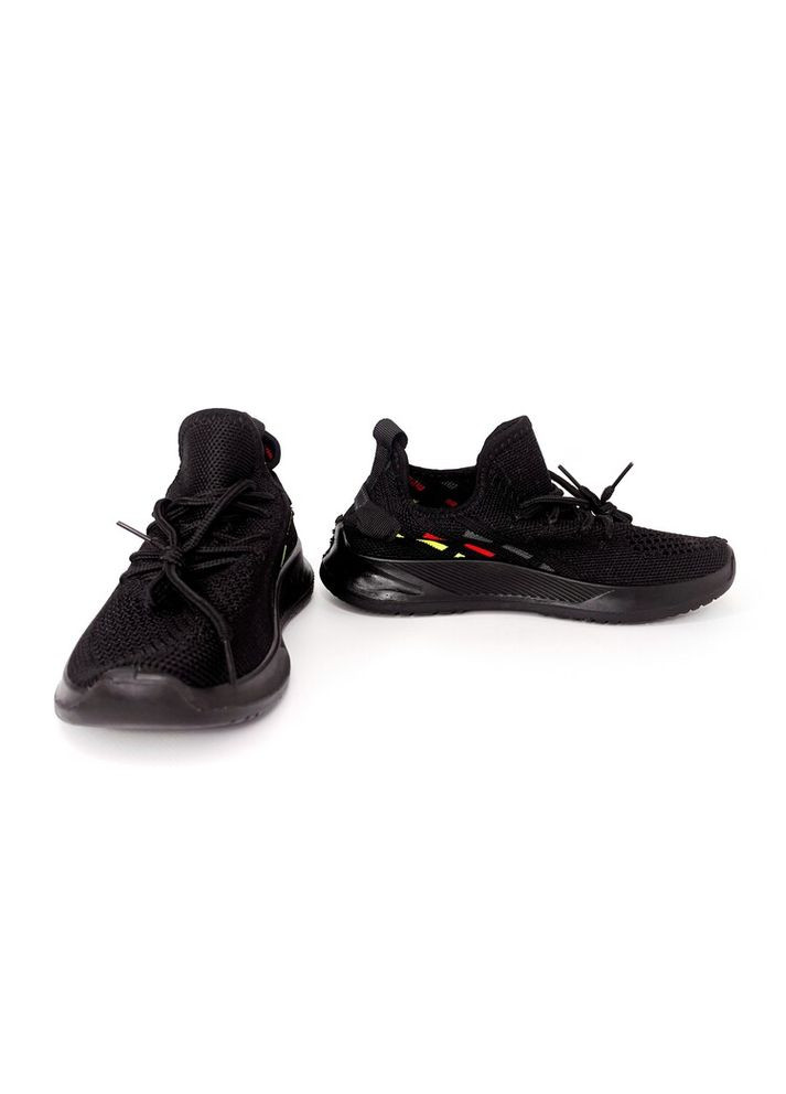 Черные кроссовки-мокасины 31 г 20 см черный артикул к395 Super Gear