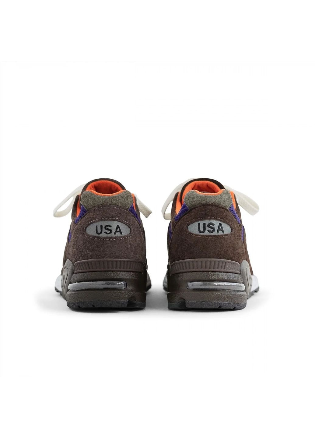Коричневые мужские кроссовки made in usa 990v2 brown m990br2 New Balance