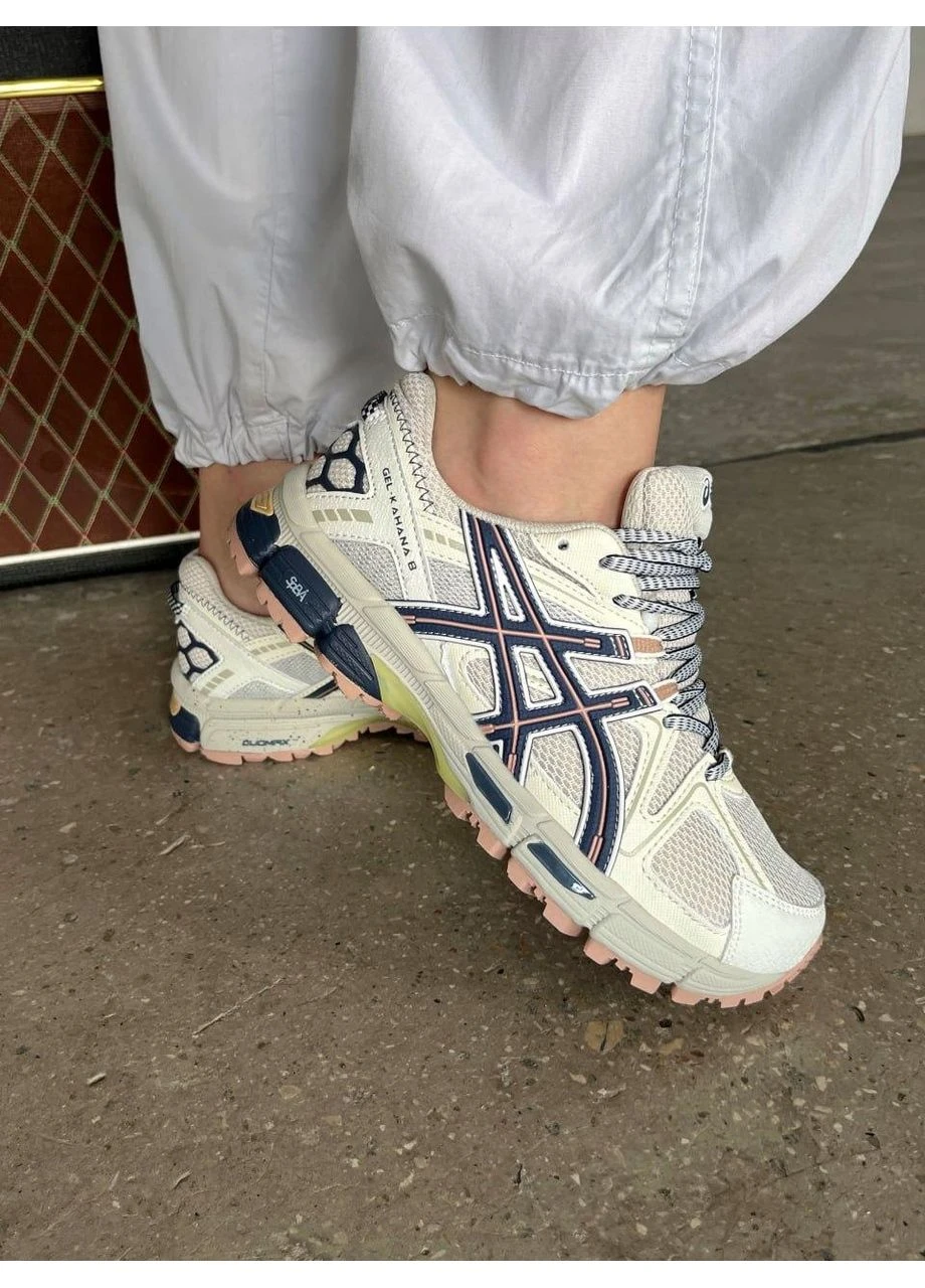 Бежеві кросівки чоловічі asics gel-kahana 8 beige асікс гель кахано 8 бежеві демісезон No Brand