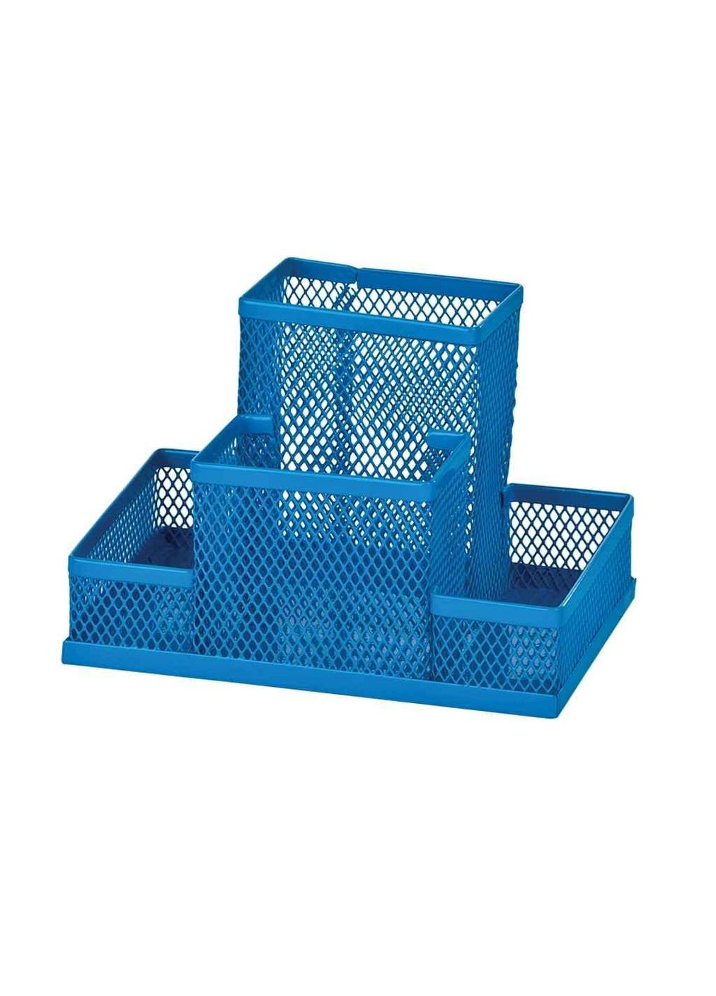 Прибор настільний 150x100x100мм металевий, синій ТМ Zibi (303417932)