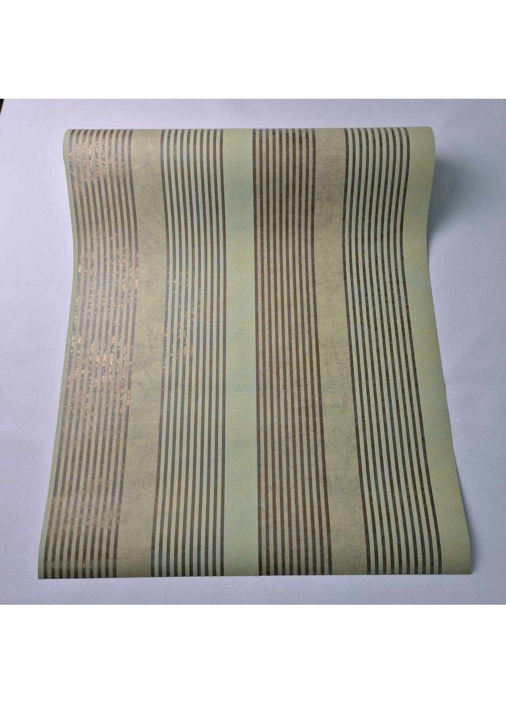 Виниловые обои 0.53×10.05м La Veneziana2,оливковые,универсальный рисунок,для спальни,гостиной,коридора MARBURG (361205074)