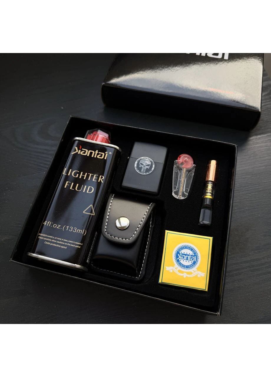 Набор подарочный с бензиновой зажигалкой No Brand (387136766)