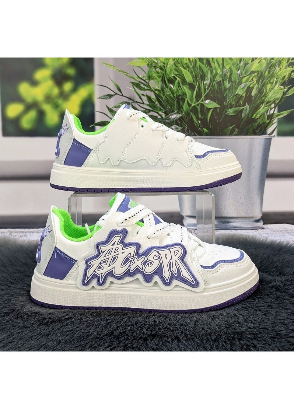 Кроссовки женские Fashion белые демисезоны (317169054)