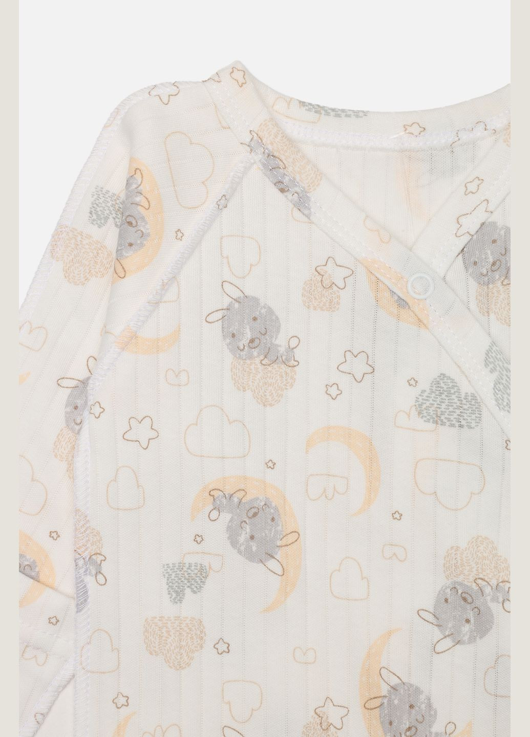 Комбинезон ясельный для мальчика цвет молочный ЦБ-00274116 Timi (324216213)