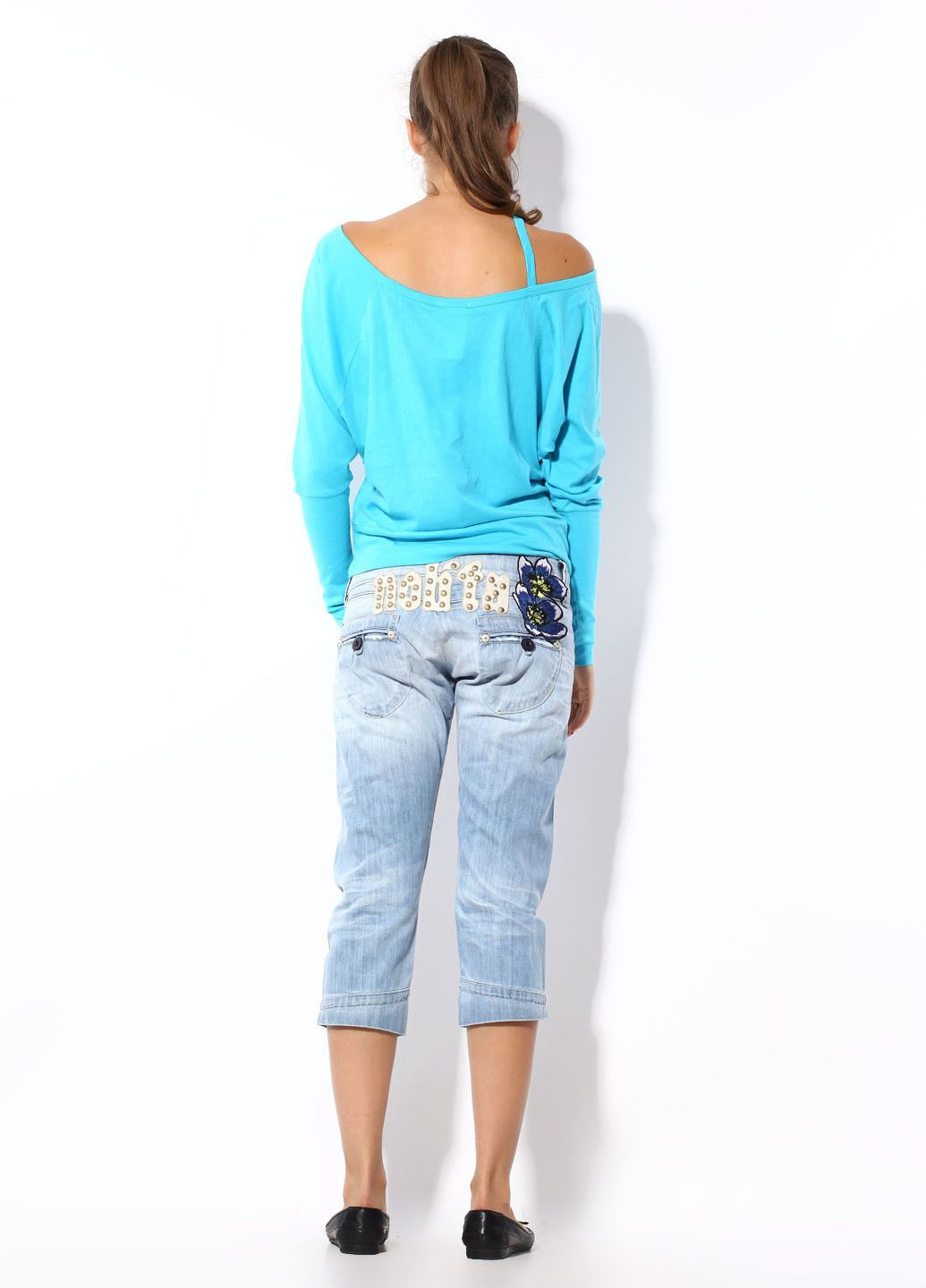 Бриджи Голубой Nolita (313802599)