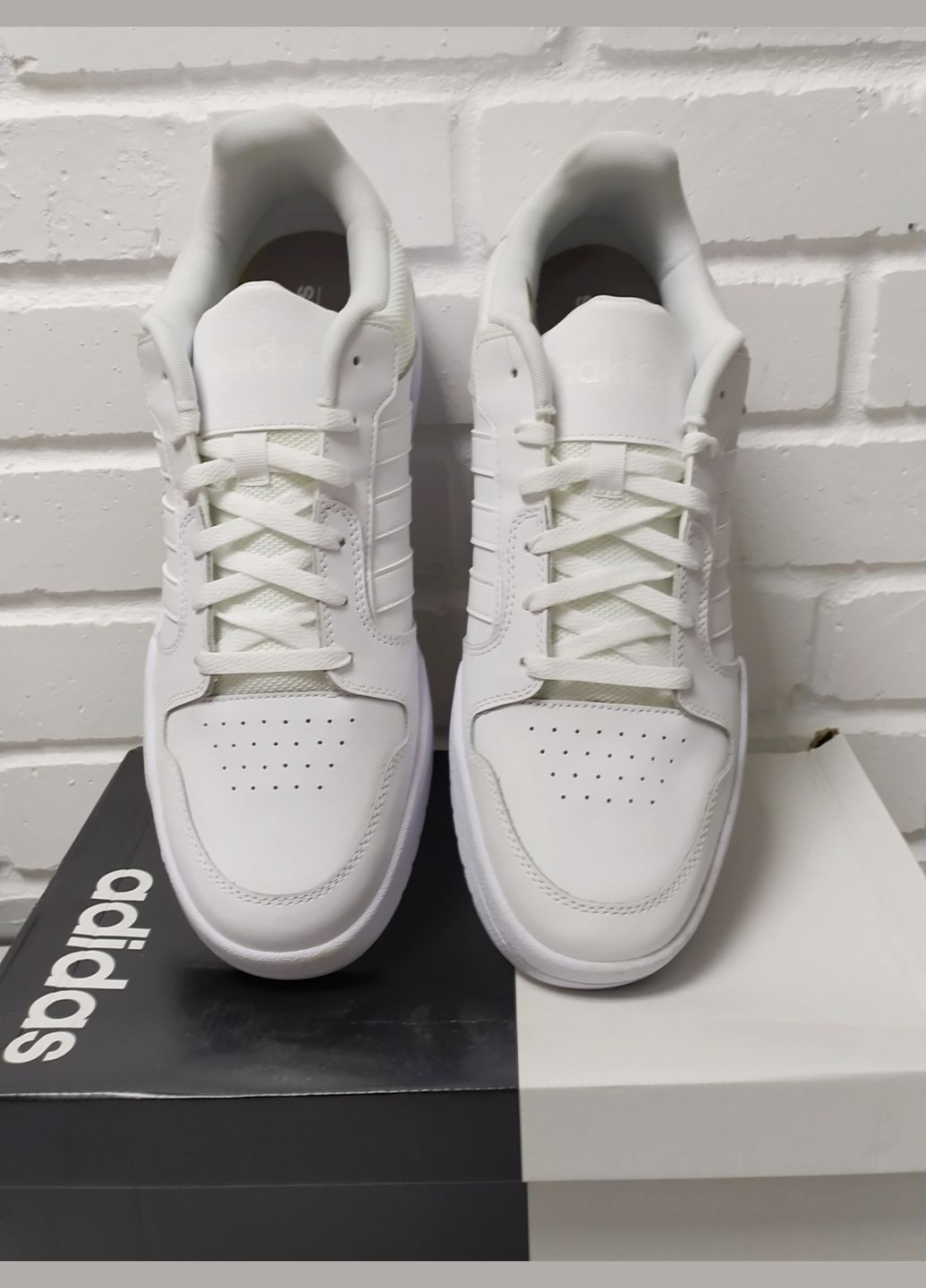 Белые оригинальные кроссовки аdidas entrap большой размер adidas