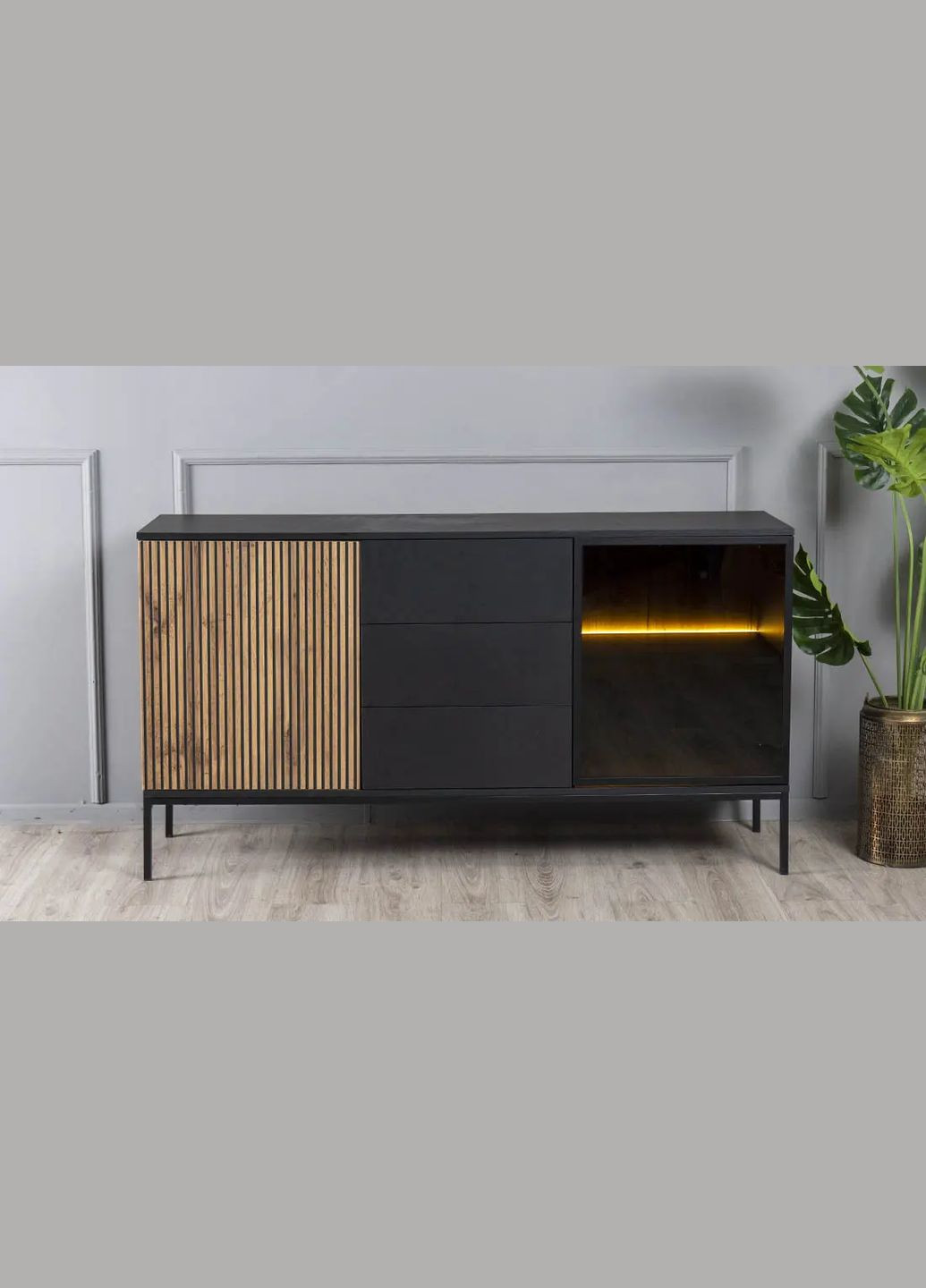 Комод Геліос 2-дв з ящиками LAGOM (356683869)