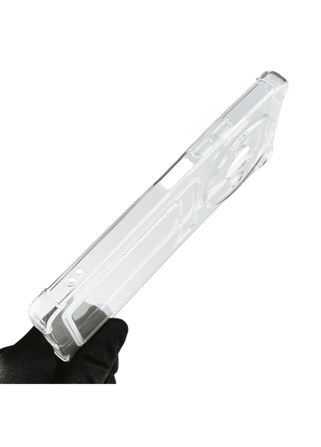 Чохол для Redmi A3 з бронь кутами з кишенею для візиток карток k-pop на сяомі редмі а3 прозорий Xiaomi (366022454)