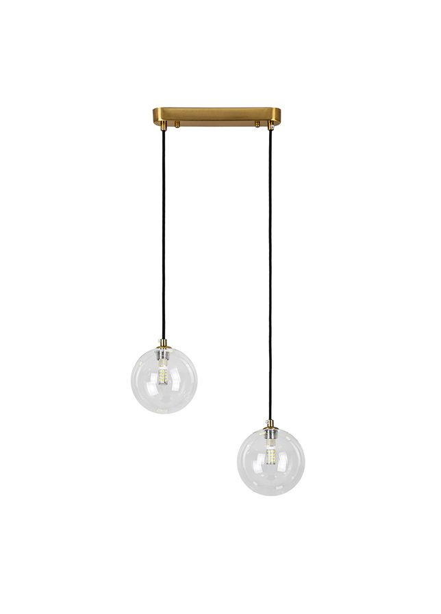 Підвісний світильник 761P120F-2 BRZ+CL (240) (LVS4704) Levistella (370243922)