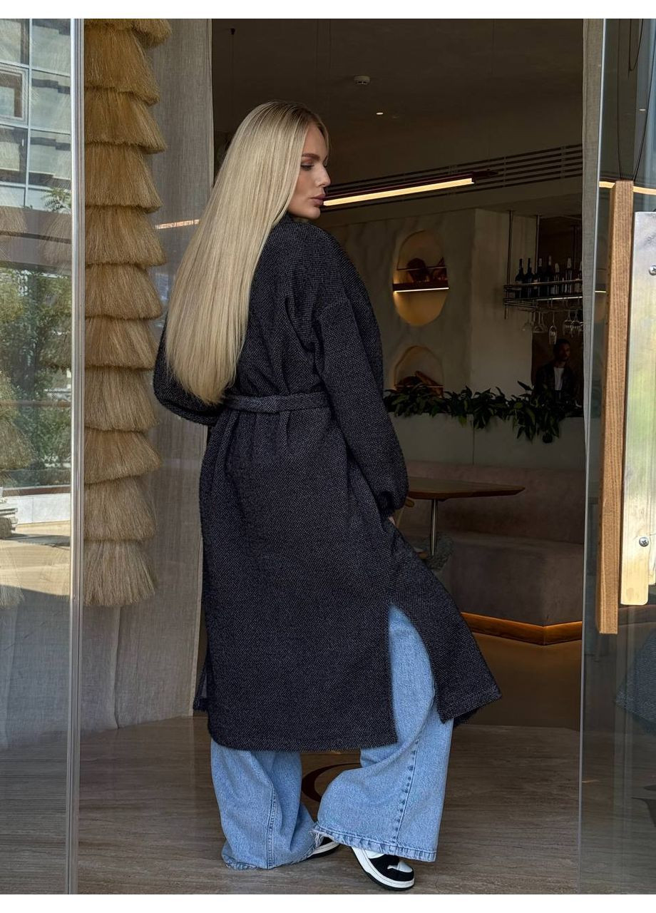 Графитовый демисезонный кардиган MonCher