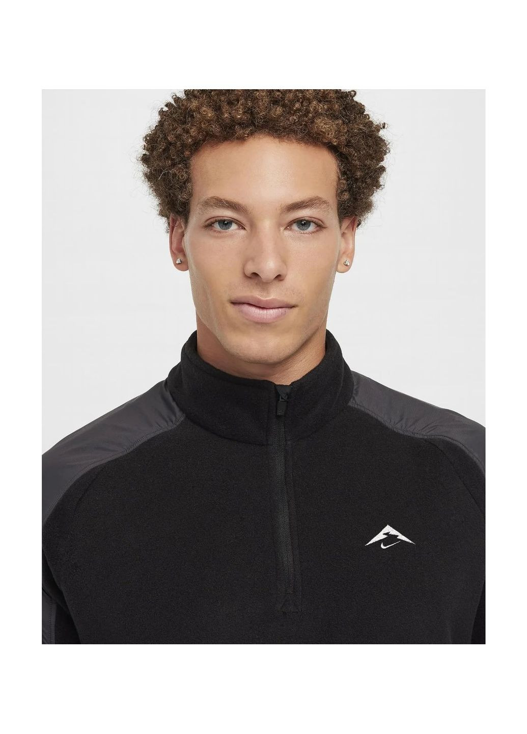 Кофта чоловіча Trail Polartec® Black Nike (364662443)