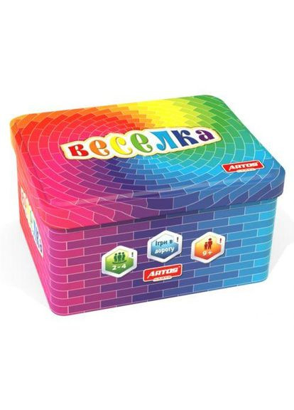 Настольная карточная игра "Радуга" (укр) Artos (365654735)