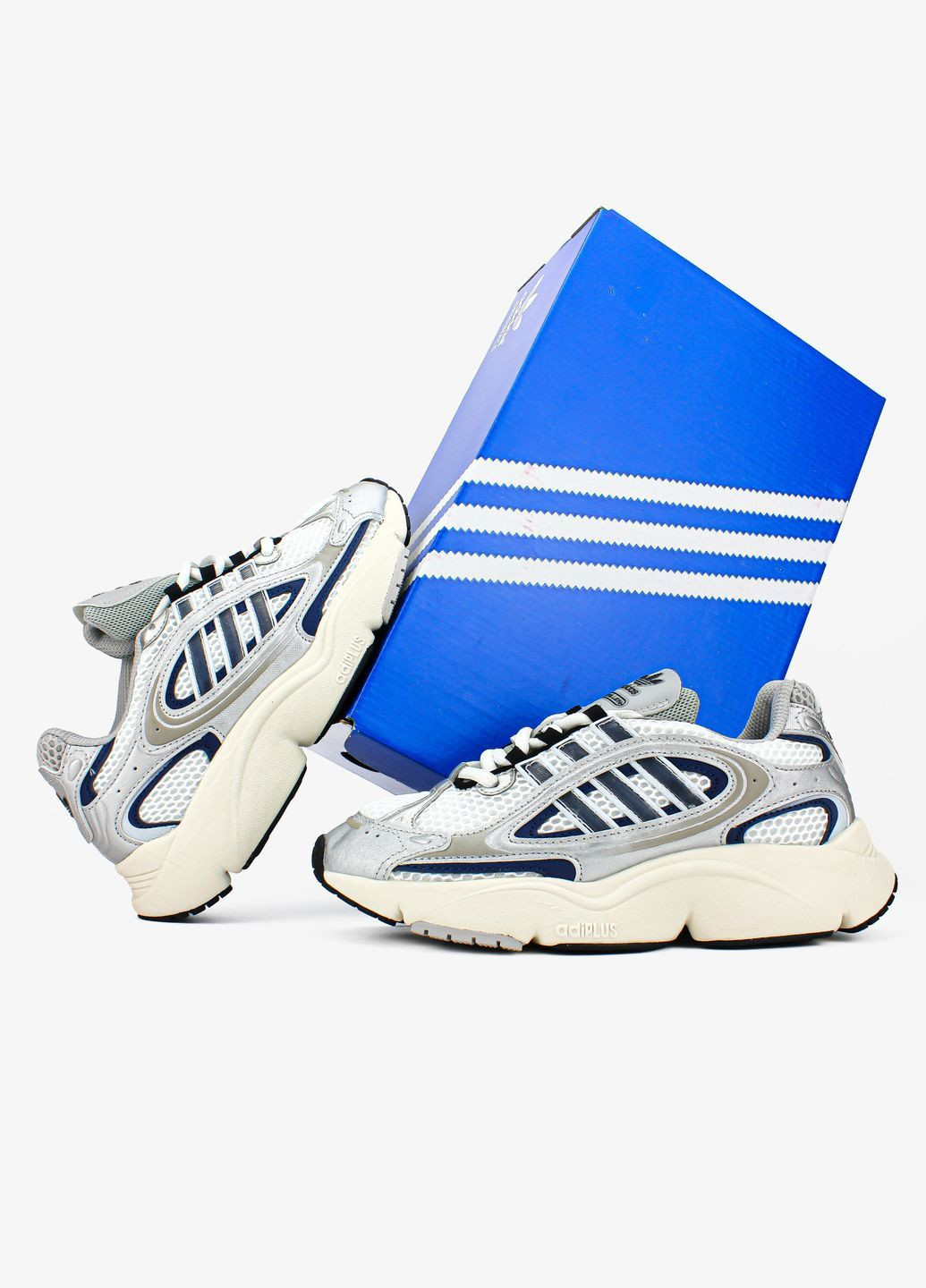 Кросівки жіночі Аdidas Ozmillen White Silver Black IF4015 Адідас No Brand білі демісезони (362206542)