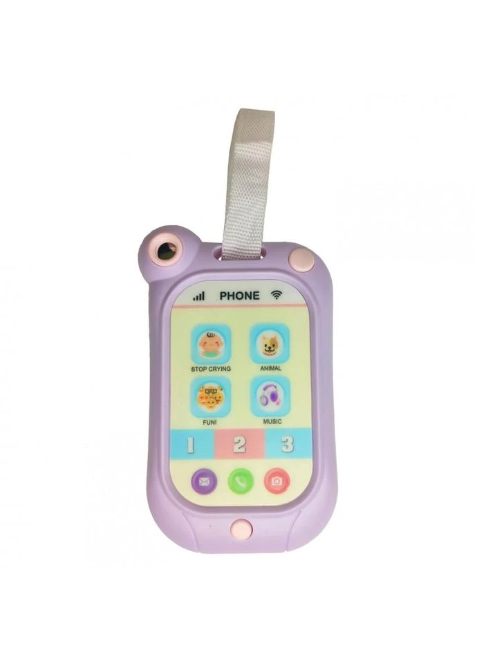 Игрушка мобильный телефон G-A081 интерактивный Violet Toysi (389490087)