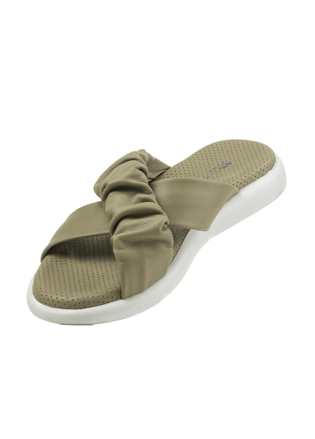 Оливковые шлепанцы (1571лzа) Bulldozer