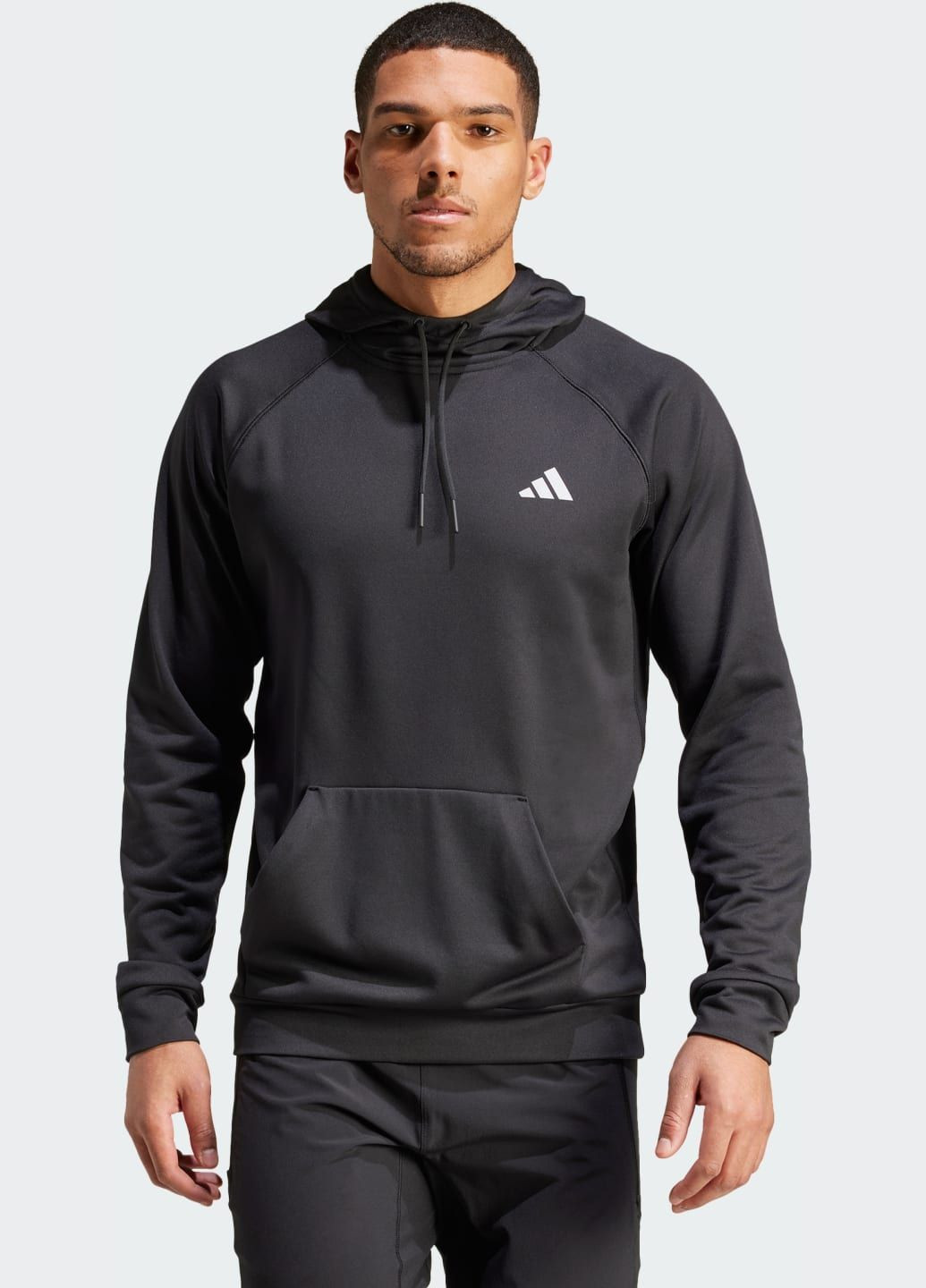 Худи Game and Go Training Small Logo 3-Stripes adidas (329334042)