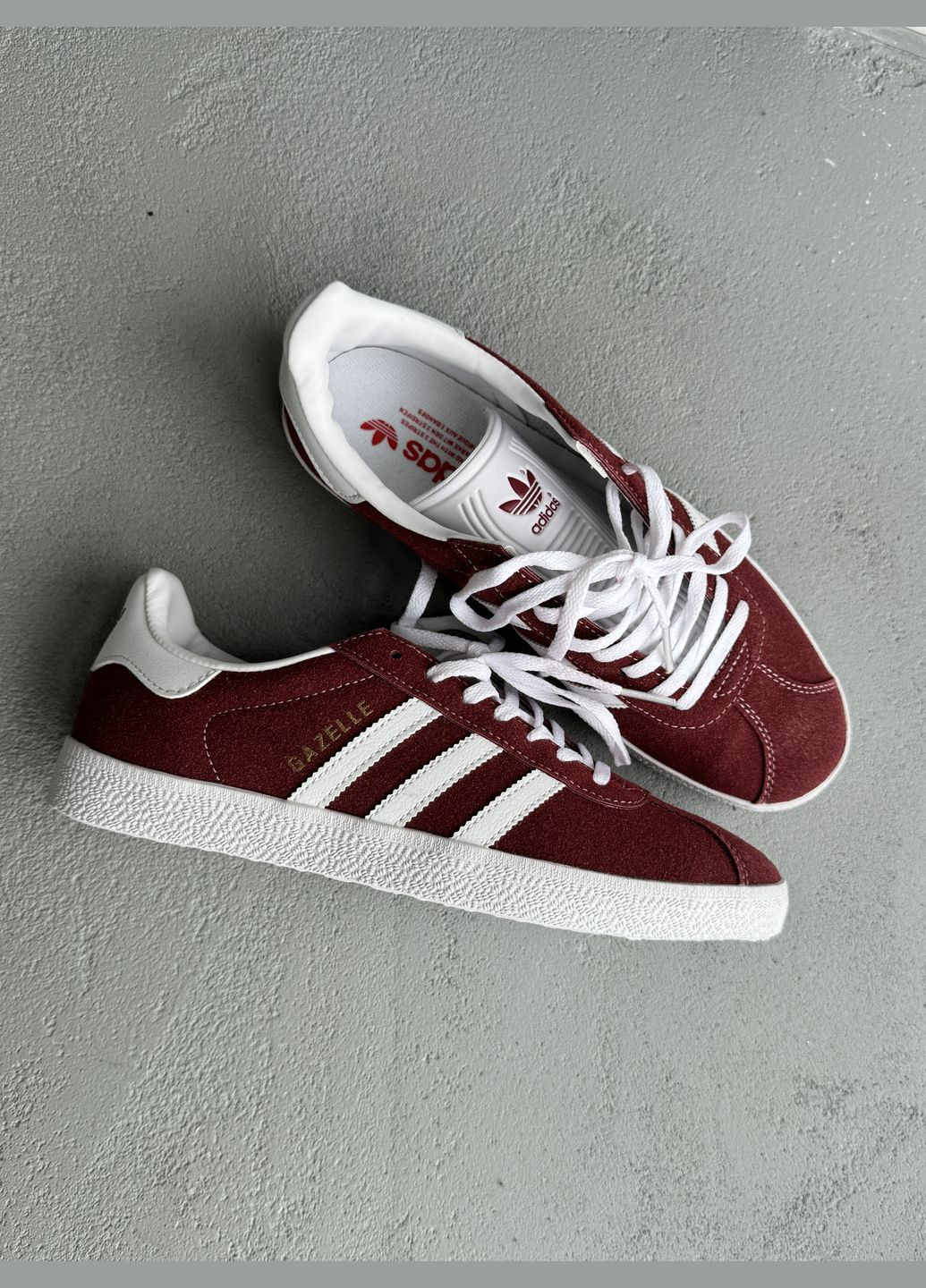 Червоні Осінні кросівки чоловічі і жіночі adidas gazelle red | адідас газель червоні No Brand