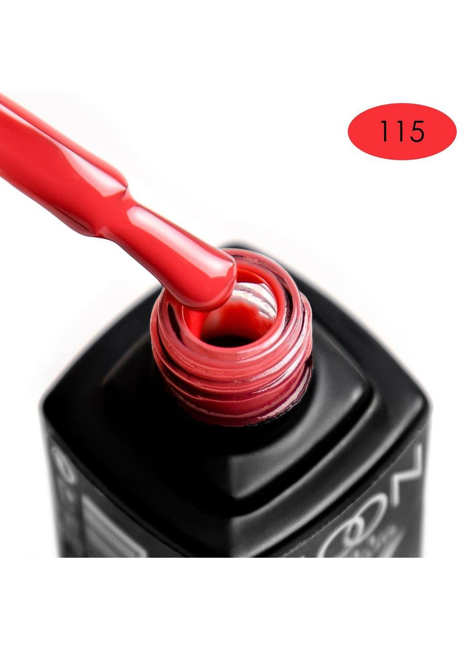 Гель-лак Full Сolor Hypoallergenic Gel Рolish 115 рожево-червоний, 8 мл Moon (338433021)