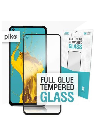 Стекло защитное (1283126502736) Piko Full Glue Xiaomi Redmi Note 9 (366659043)