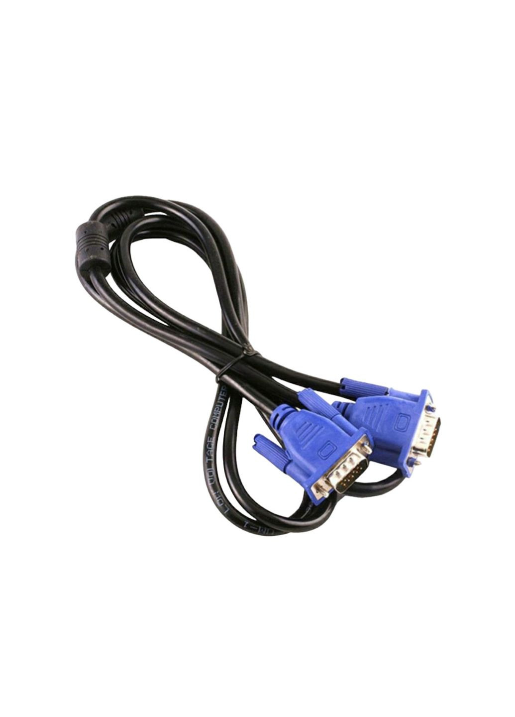 Кабель VGA-VGA / 1,5M (2897) з феритами / Чорний China (335257289)