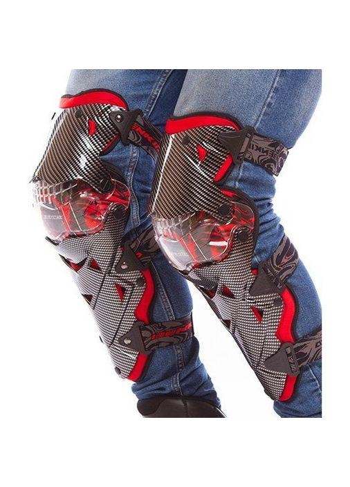 Мотозащита Carbon Benkia PT154 Черно-красный, No branding (60429094) No Brand (357495230)