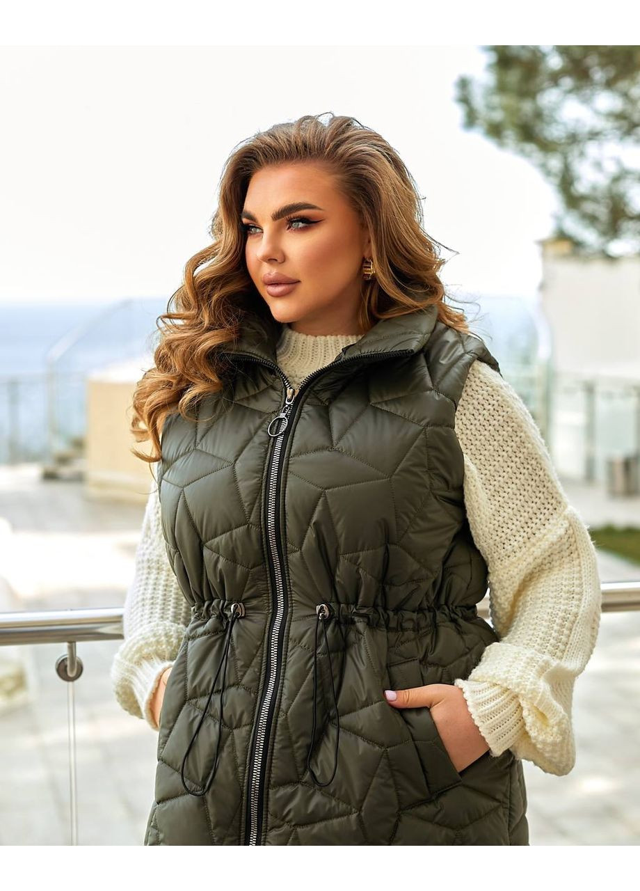 Женская жилетка без капюшона цвет красный New Trend (304990980)