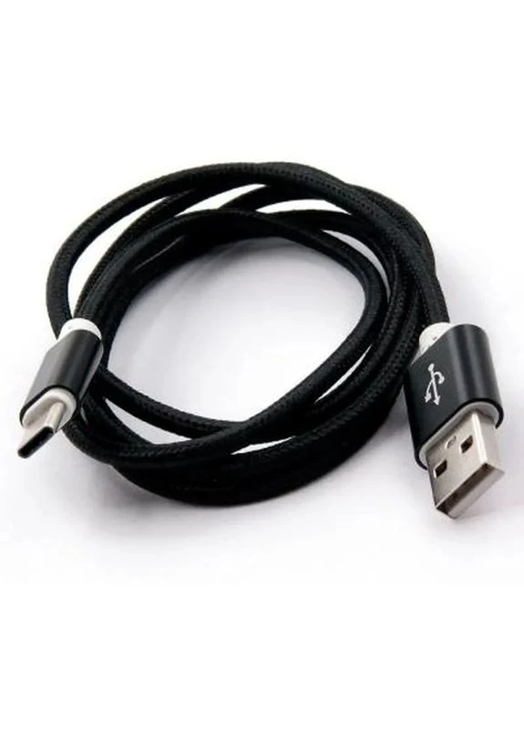 Дата кабель USB 2.0 AM to USB-C 1.5m black (NTK-TC-DL-BLACK) DENGOS (399121922)