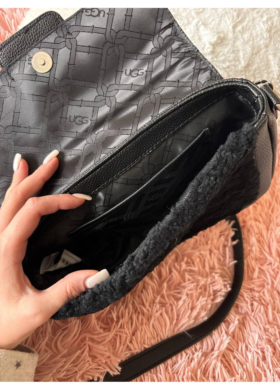 Стильна сумка УГГ чорна сумка, стильна сумочка UGG (366890472)