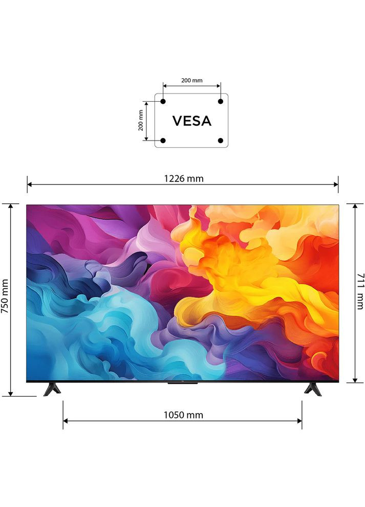 Телевізор 55P655 TCL (306528071)
