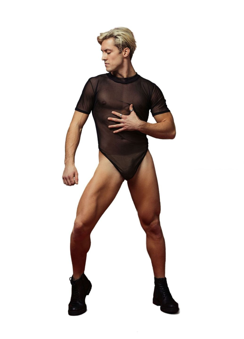 Боді із Сітки(короткий рукав) чоловічий D&A (297574033)