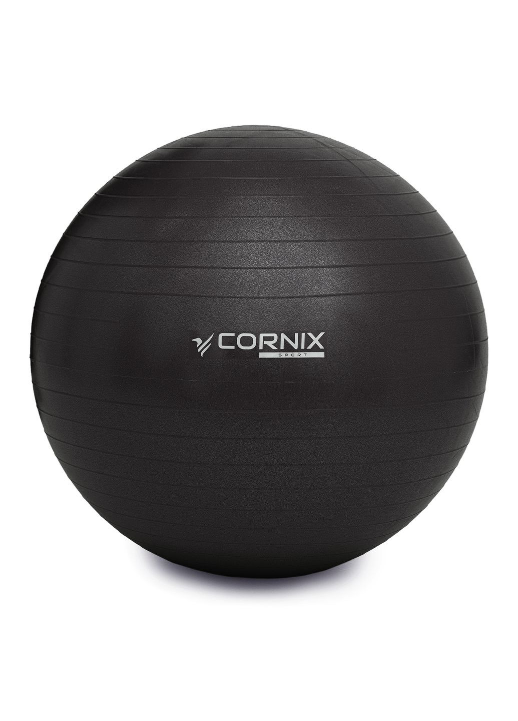 М'яч для фітнесу (фітбол) 85 см AntiBurst Black Cornix xr-0260 (275334025)