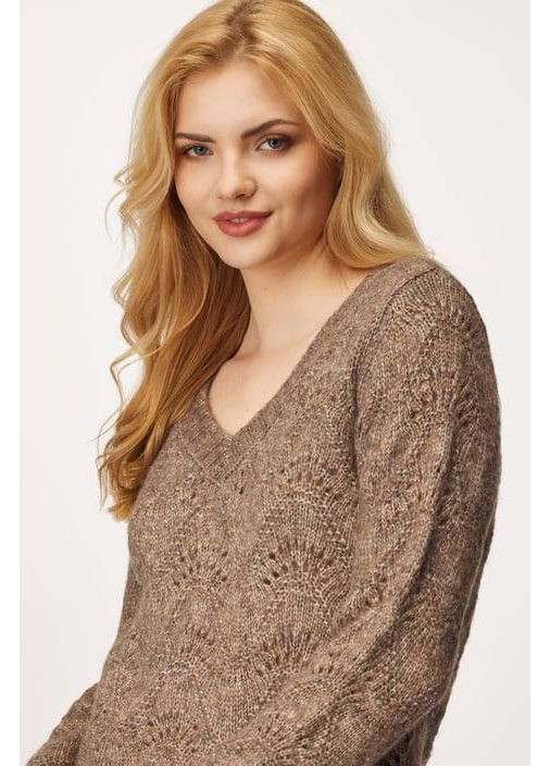 Темно-бежевий демісезонний джемпер Pieces