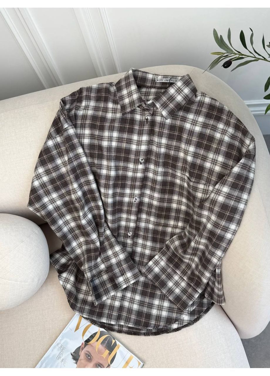 Жіноча картата сорочка No Brand (362235932)