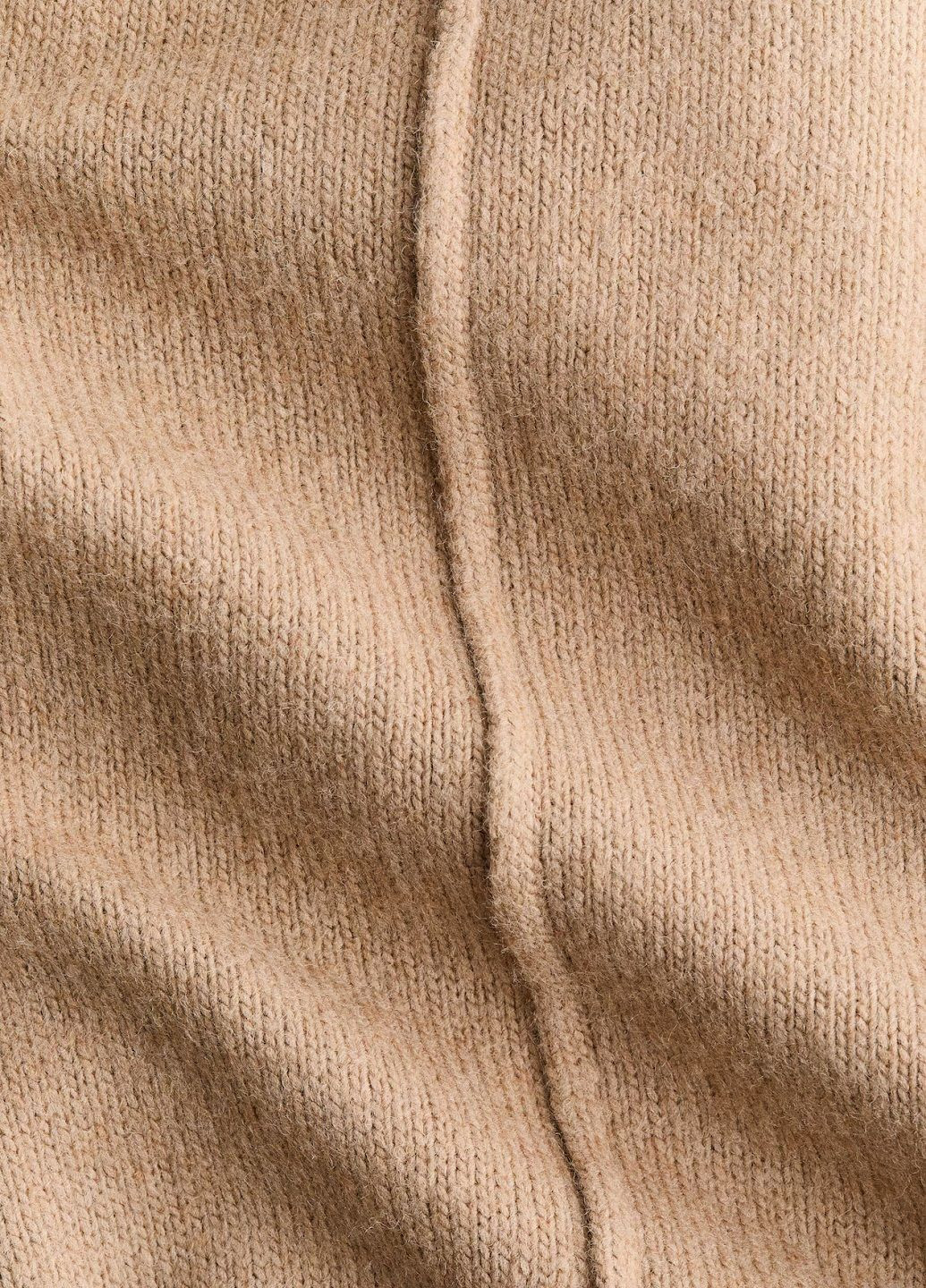 Темно-бежевий демісезонний светр H&M